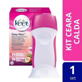 VEET EASY WAX ROLL-ON STARTER KIT