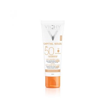 VICHY CAPITAL SOLEIL CREMA COLORATA ANTI-PETE PIGMENTARE SPF50+ 50ML