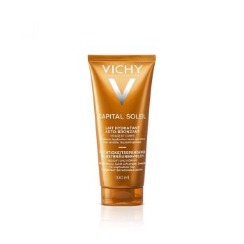 VICHY IDEAL SOLEIL LAPTE HIDRATANT AUTOBRONZANT FATA SI CORP X 100ML