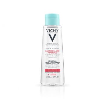 VICHY PURETE THERMALE SOLUTIE MICELARA DE CURATARE SI DEMACHIERE PENTRU TEN SENSIBIL 200ML