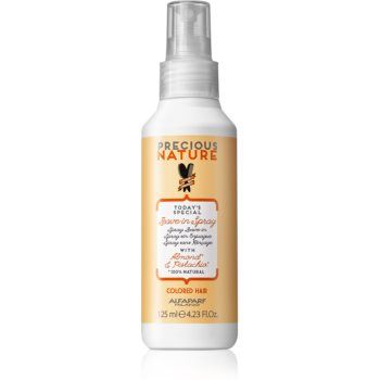 Alfaparf Milano Precious Nature Almond & Pistachio spray care nu necesita clatire pentru protecția culorii