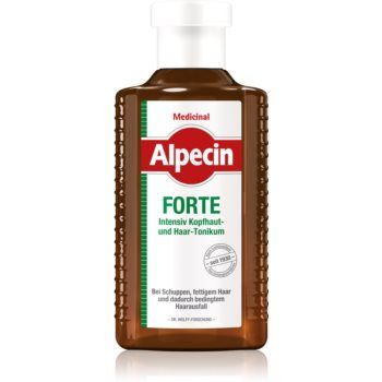 Alpecin Medicinal Forte tonic intens impotriva matretii si caderii parului ieftin