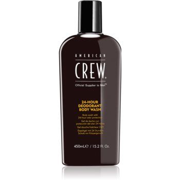 American Crew Hair & Body 24-Hour Deodorant Body Wash Gel de dus cu efect de deodorante 24 de ore