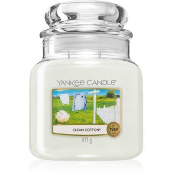 Yankee Candle Clean Cotton lumânare parfumată