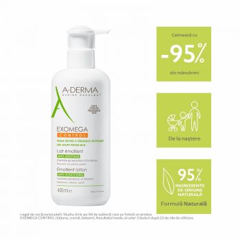 A-DERMA EXOMEGA CONTROL LAPTE 400ML