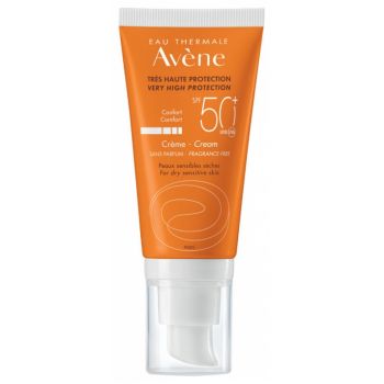 AVENE CREMA SPF 50+ FARA PARFUM 50ML