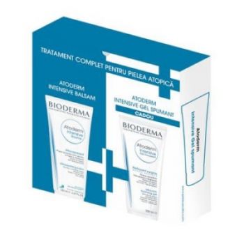 BIODERMA ATODERM INTENSIVE BALSAM 200ML + INTENSIVE GEL SPUMANT 200 ML CADOU