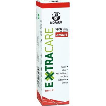 BIOFARM EXTRACARE SPRAY PENTRU ARSURI SOLARE 50ML