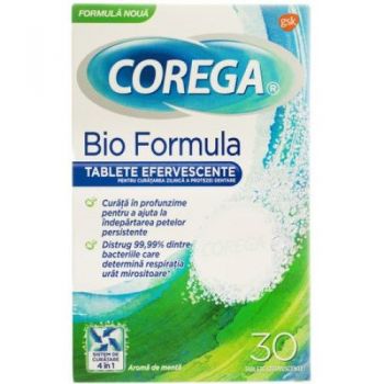 COREGA TABS BIOFORMULA 3D 30 TABLETE