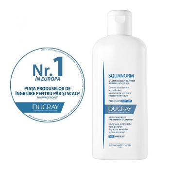 DUCRAY SQUANORM SAMPON MATREATA GRASA 200ML