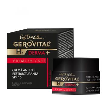 GEROVITAL H3 DERMA+ PREMIUM CARE CREMA ANTIRID RESTRUCTURANTA SFP10 50ML