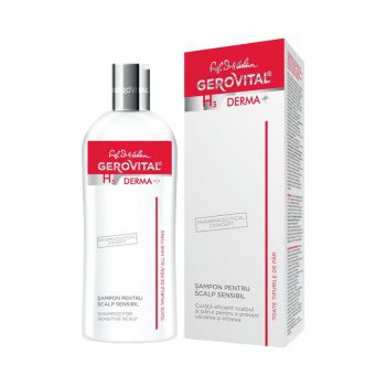 GEROVITAL H3 DERMA+ SAMPON PENTRU SCALP SENSIBIL 200ML