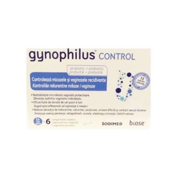 GYNOPHILUS CONTROL 6 CAPSULE VAGINALE