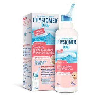 HIPOCRATE PHYSIOMER BABY APA DE MARE 9% NACL 115ML