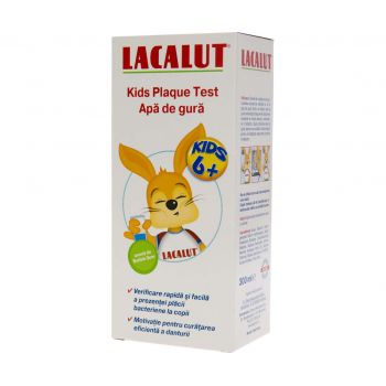 LACALUT KIDS TEST PLACA DENTARA APA DE GURA 300ML