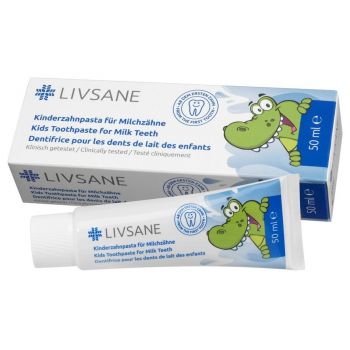 LIVSANE COPII PASTA DINTI DE LAPTE 50ML