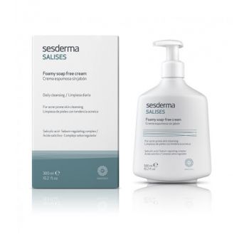 SESDERMA SALISES CREMA CURATARE FARA SAPUN 300ML