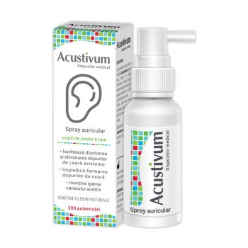ZDROVIT ACUSTIVUM SPRAY AURICULAR 20ML