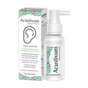 ZDROVIT ACUSTIVUM SPRAY AURICULAR 20ML