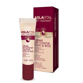 ASLAVITAL LIFT INSTANT CREMA CONTUR OCHI SI BUZE 15ML