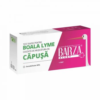 BARZA TEST RAPID ALERT PENTRU CAPUSA - LYME