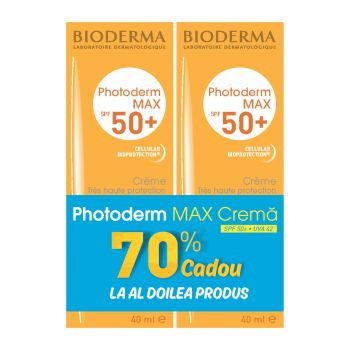 BIODERMA PHOTODERM MAX CREMA SPF50+ 40ML 1+1 70% CADOU