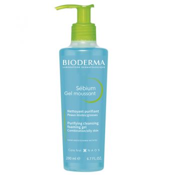 BIODERMA SEBIUM GEL SPUMANT 200ML