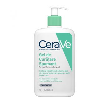 CERAVE GEL DE CURATARE SPUMANT PIELE NORMALA SI GRASA 473ML