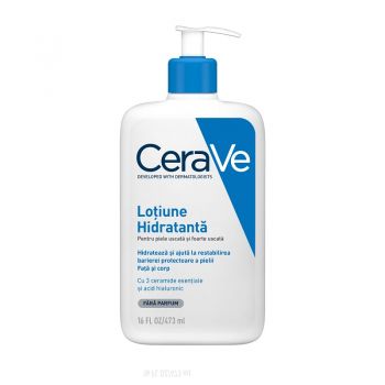 CERAVE LOTIUNE HIDRATANTA FATA SI CORP PIELE USCATA SI FOARTE USCATA 473ML