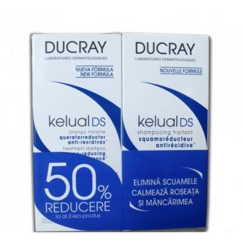 DUCRAY DUO KELUAL DS SAMPON 100ML 1+1 50% REDUCERE LA AL 2 LEA PRODUS