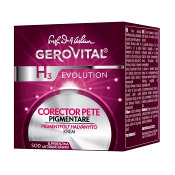 GEROVITAL H3 EVOLUTION CORECTOR PETE PIGMENTARE 50ML