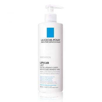 LA ROCHE POSAY LIPIKAR LAPTE DE CORP RELIPIDANT ANTI-USCACIUNE CU EFECT DE HIDRATARE  400ML