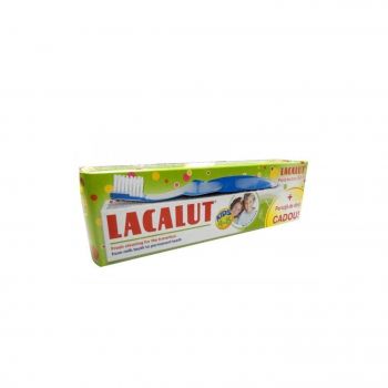 LACALUT KIDS PASTA DE DINTI 4-8 ANI 50ML + PERIUTA KIDS CADOU