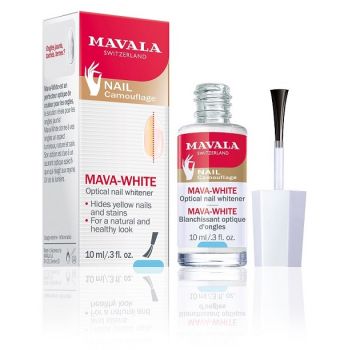 MAVALA 70533 MAVA WHITE CU EFECT OPTIC PT. UNGHII PATATE 10ML