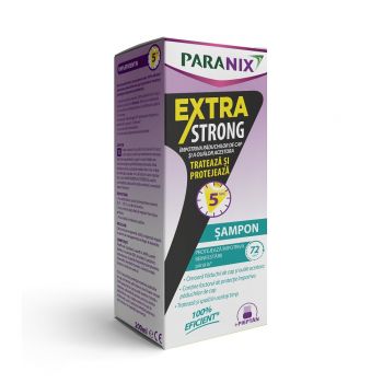 PARANIX EXTRA STRONG SAMPON TRATAMENT 200ML CU PIEPTEN INCLUS