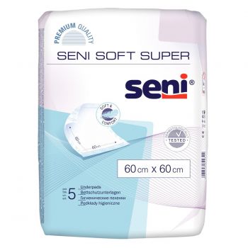 SENI SOFT CEARCEAF INCONTINENTA 60X60CM X 5BUC