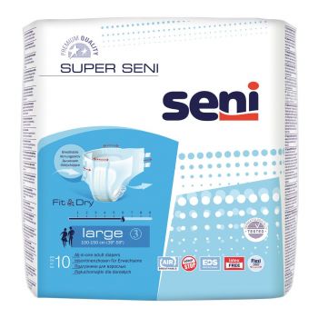 SENI SUPER LARGE AIR SCUTECE INCONTINENTA 10BUC