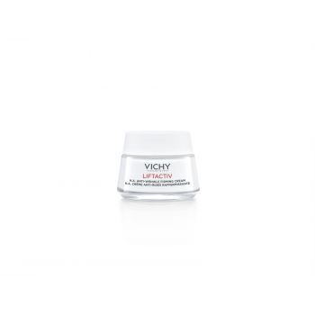 VICHY LIFTACTIV CREMA DE ZI ANTIRID SI FERMITATE PENTRU TEN USCAT CU ACID HIALURONIC PUR 50ML