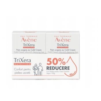 AVENE TRIXERA NUTRITION SAPUN 100G 1+1 50% REDUCERE LA AL 2-LEA PRODUS