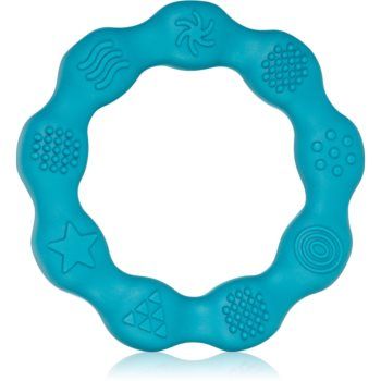 BabyOno Be Active Silicone Teether Ring jucărie pentru dentiție