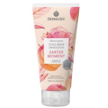 Crema dus Momente Tandre cu Caise si Ceai Alb Dermasel 200 ml ieftin