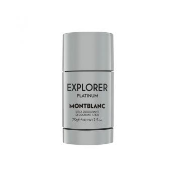 Deodorant stick Mont Blanc Explorer Platinum, Barbati, 75 ml