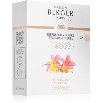 Maison Berger Paris Amber's Sun parfum pentru masina Refil