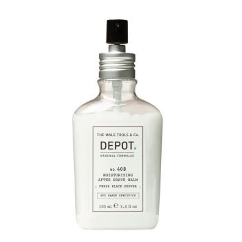 After shave balsam Depot 400 Shave Specifics No.408 Moisturizing Fresh Black Pepper (Concentratie: After Shave Balsam, Gramaj: 100 ml)