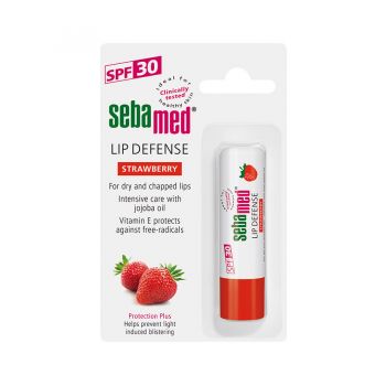 Balsam de buze Sebamed Lip Defense, capsuni, SPF 30 (Concentratie: Balsam de buze, Gramaj: 4,8 g) Balsam de buze Sebamed Lip Defense, capsuni, SPF 30 (Concentratie: Balsam de buze, Gramaj: 4,8 g)