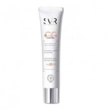 Corector anti-pete pigmentare Clairial CC SPF50 SVR Laboratoires (Gramaj: 40 ml, Nuanta fond de ten: Light, Concentratie: Corector)