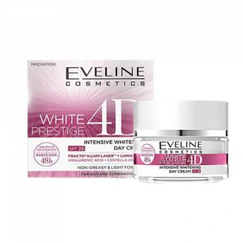 Crema de zi Eveline Cosmetics White Prestige 4D (Concentratie: Crema pentru fata, Gramaj: 50 ml) ieftin