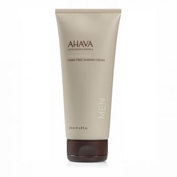 Crema pentru barbierit fara spuma Ahava Men, 200 ml (Concentratie: Crema pentru barbierit la tub, Gramaj: 200 ml)