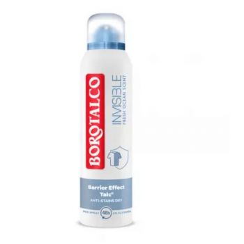 Deodorant Spray Borotalco Invisible Fresh (Gramaj: 150 ml, Concentratie: 3 buc) de firma original