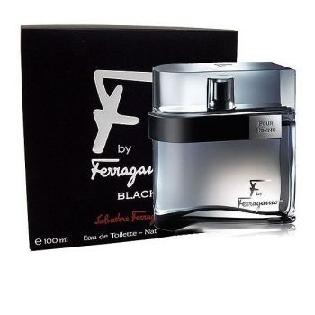 F by Ferragamo pour Homme Black (Concentratie: Apa de Toaleta, Gramaj: 100 ml) ieftin